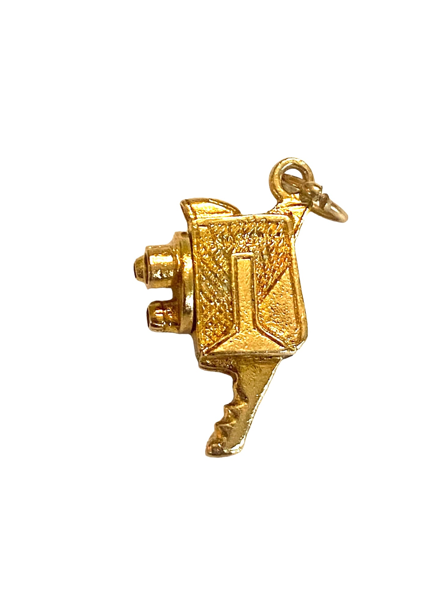 9ct vintage movie camera charm circa 1965
