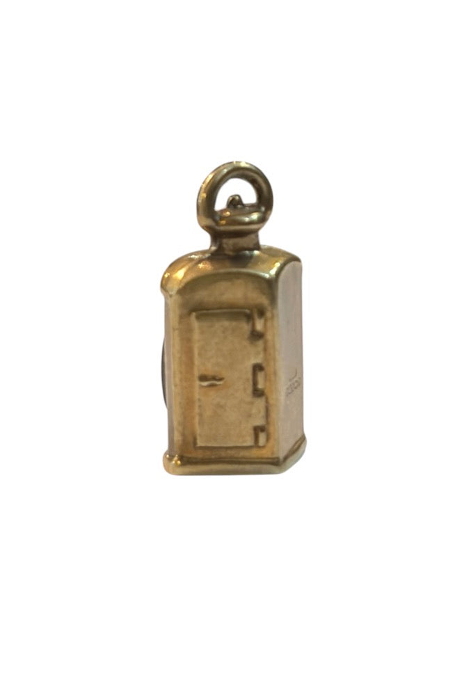 9ct vintage starboard lantern charm. by WHC 1.6G circa 1968