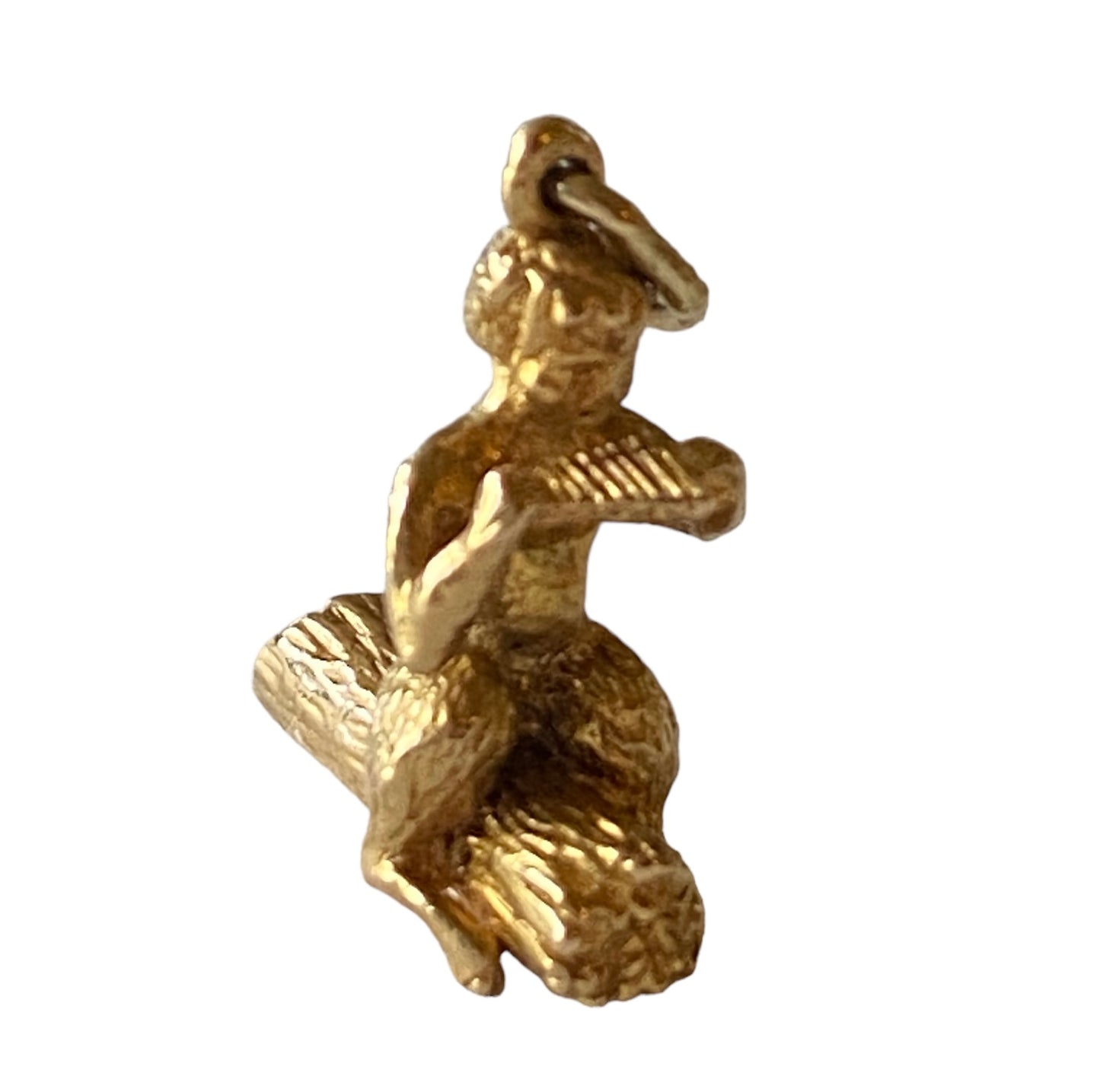 9ct vintage Pan charm, The God pan circa 1967