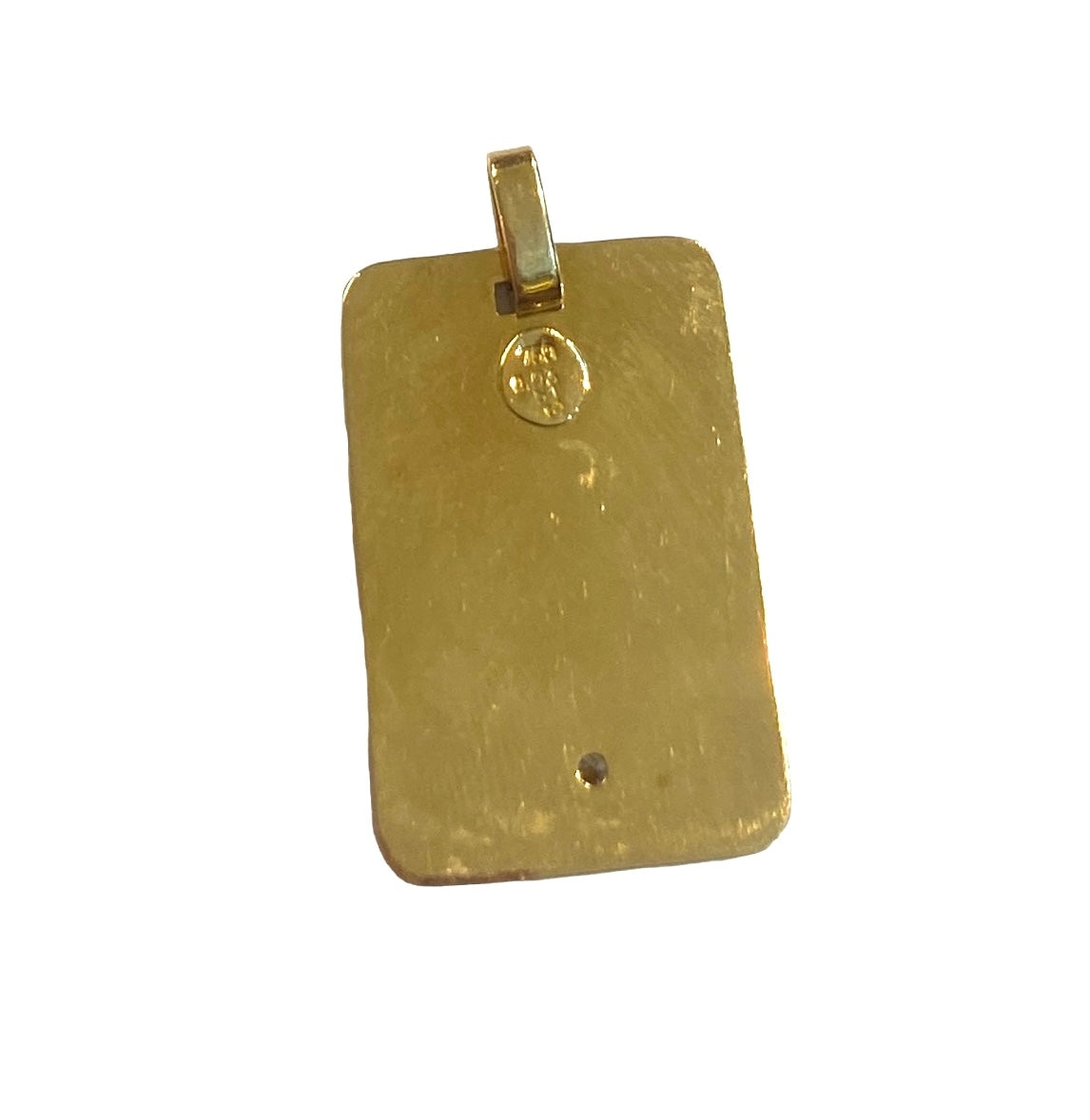 18CT PRE LOVED TENNIS PENDANT WITH DIAMOND