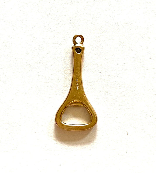 9ct 375 vintage bottle opener charm