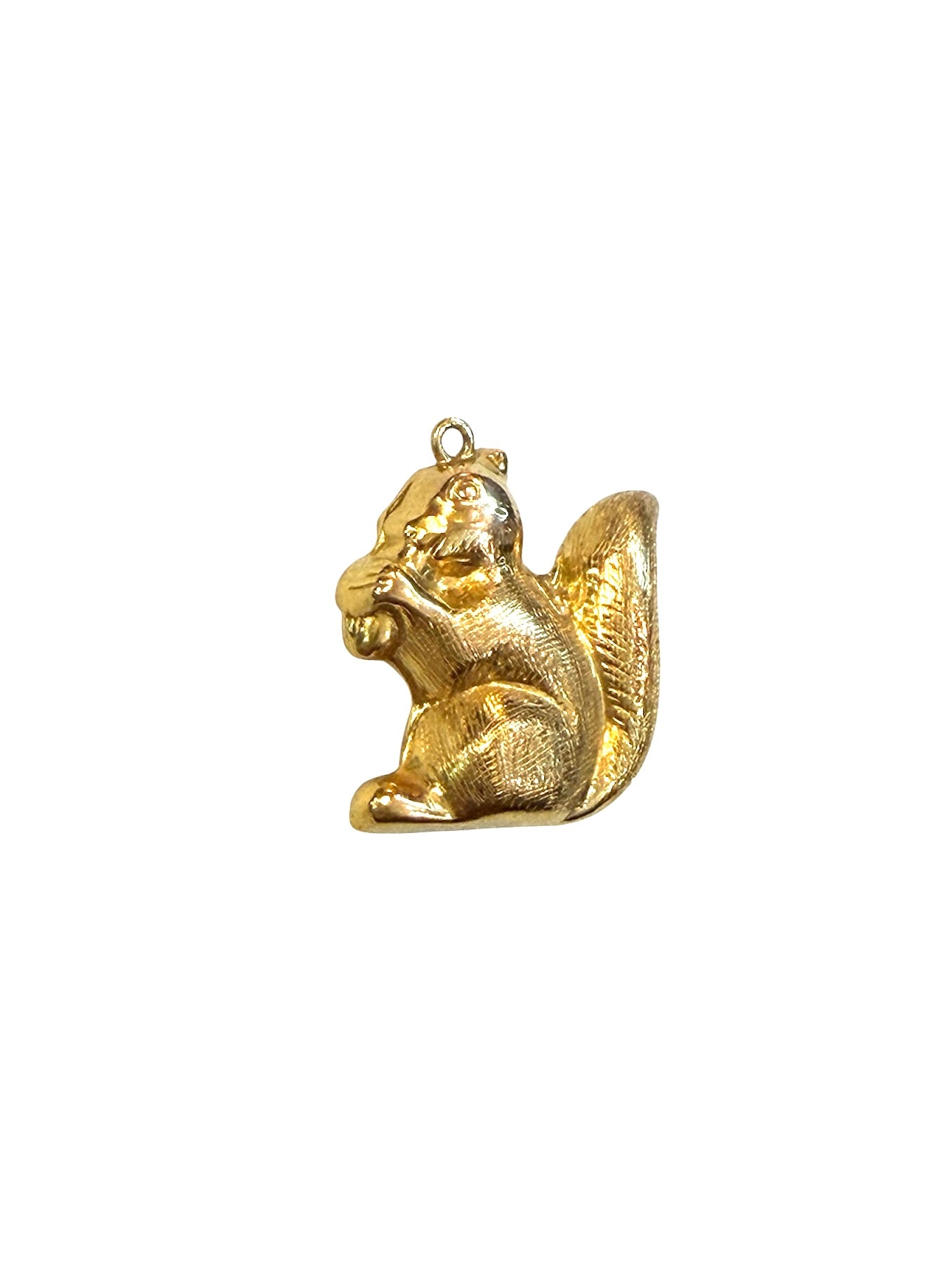 9ct vintage squirrel charm by georg jensen circa 1968