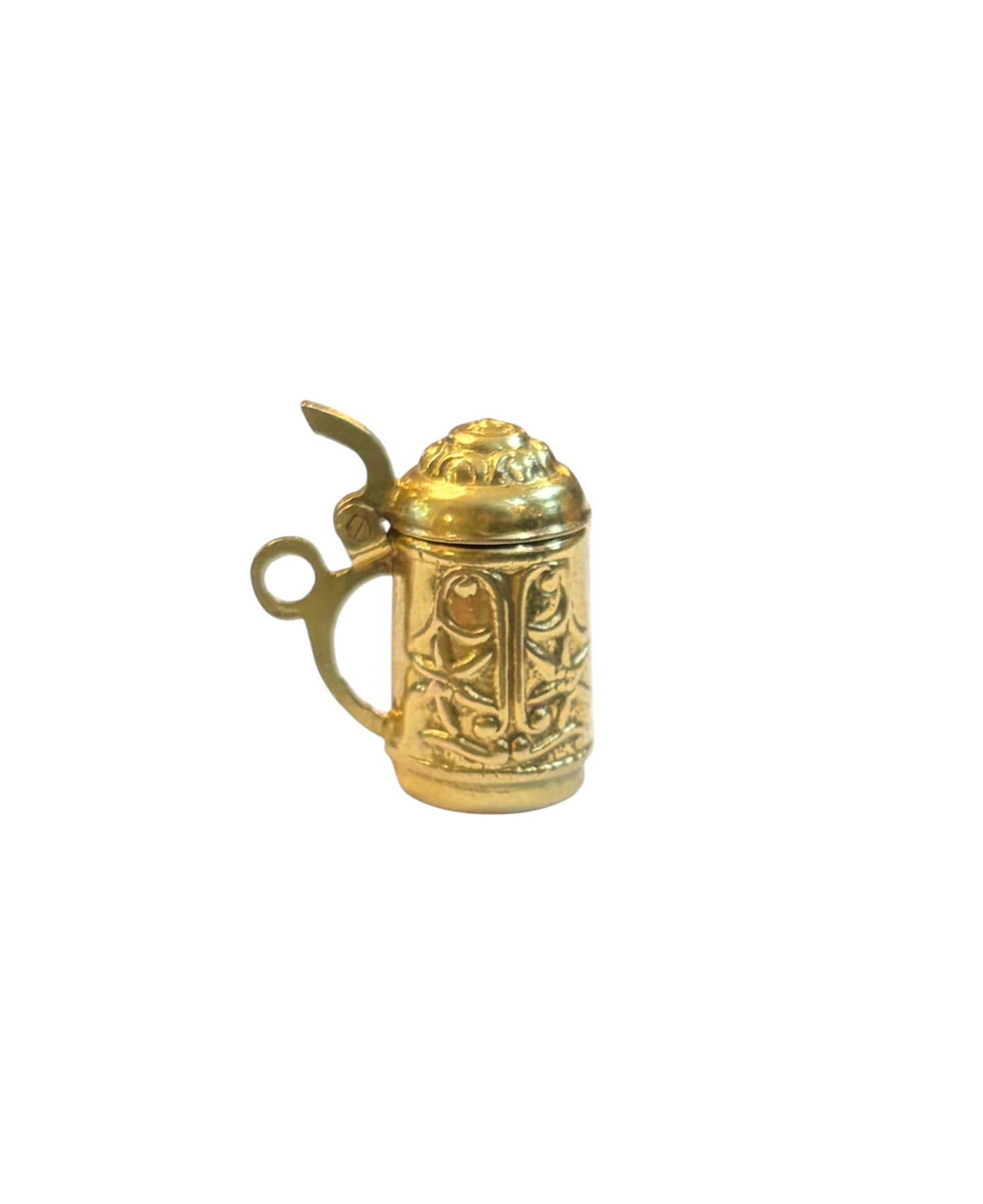 9ct vintage stein / tankard charm circa 1971 by Georg Jensen