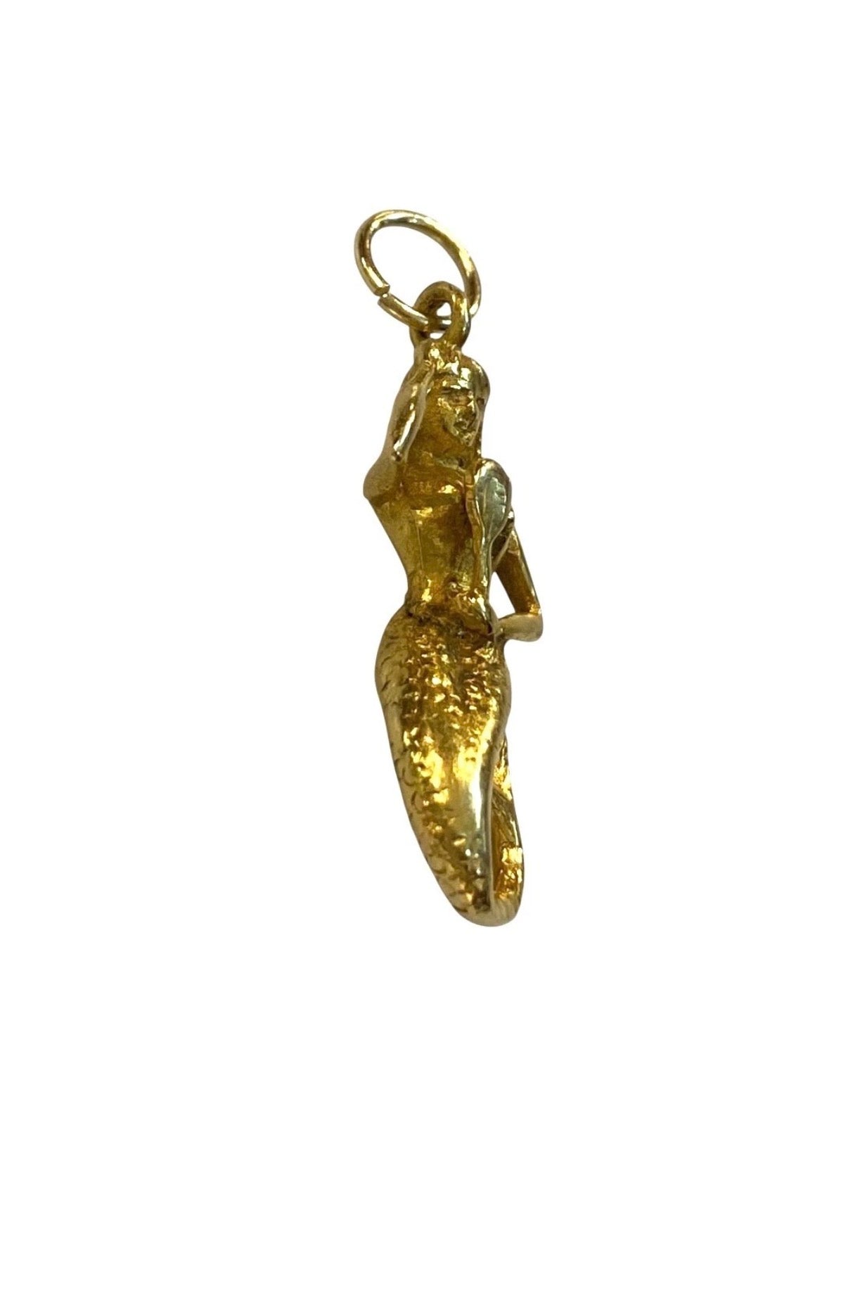 9ct vintage mermaid charm circa 1965