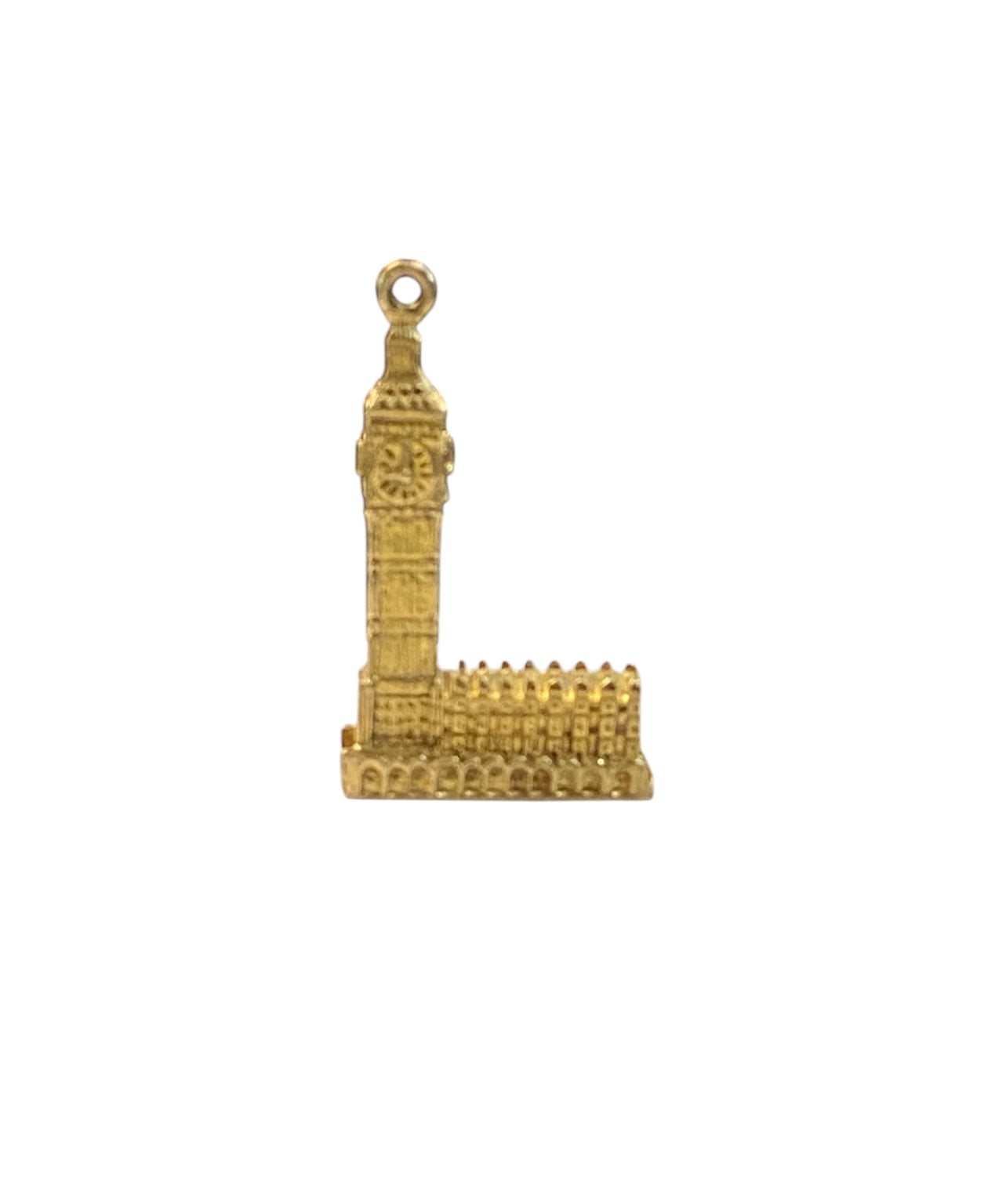 9ct vintage big ben / hoses of parliament charm circa 1963