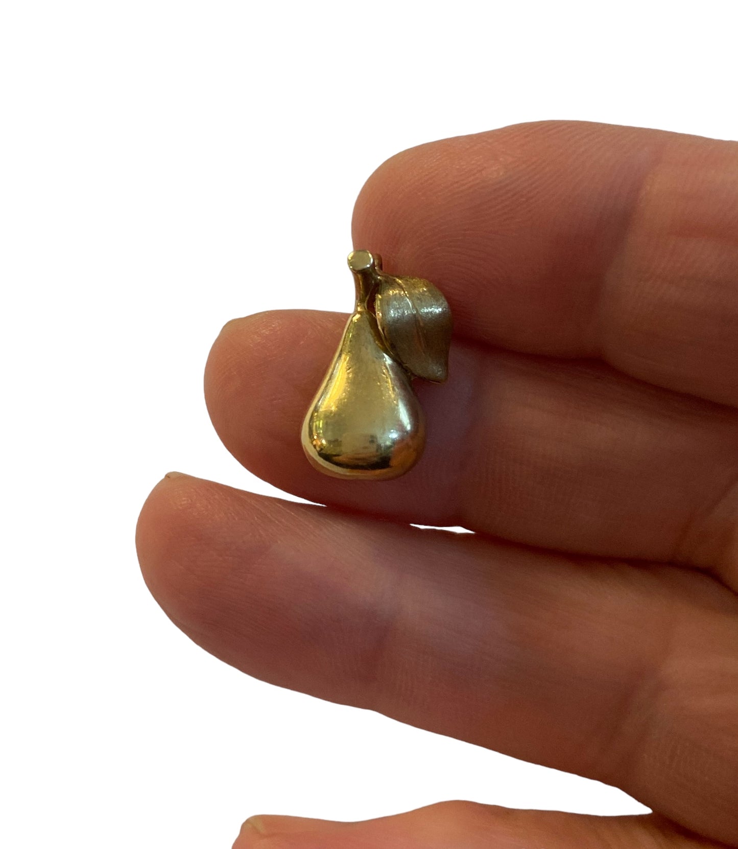 9ct vintage pear charm circa 1981