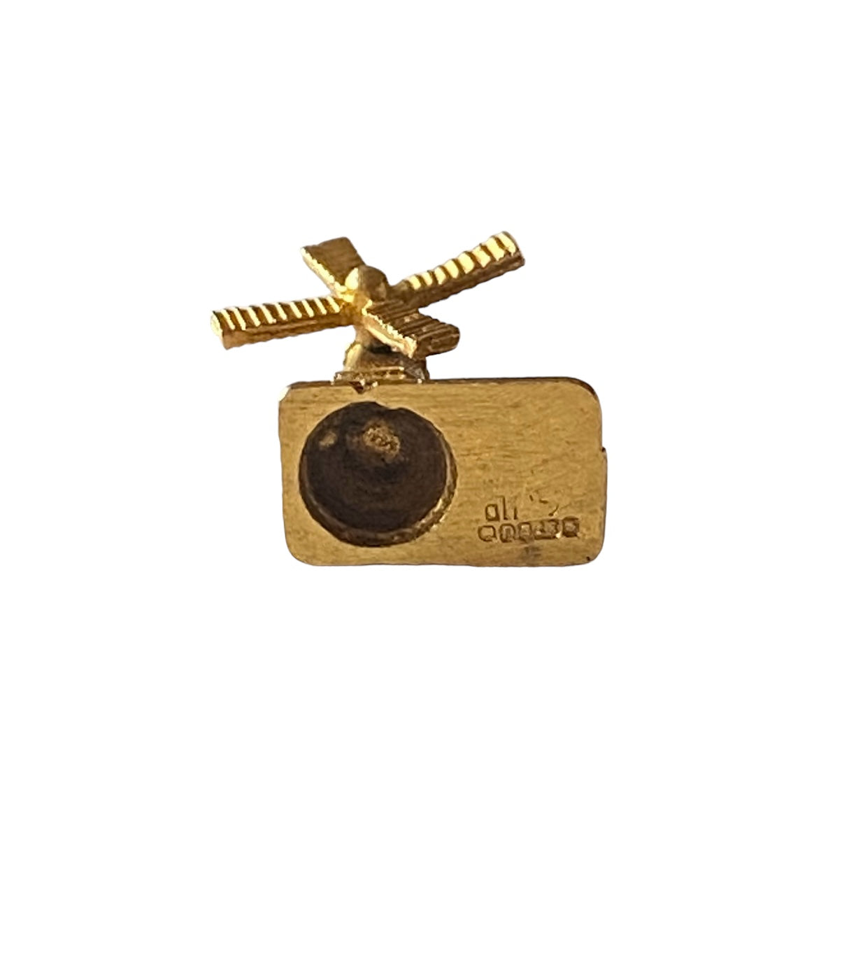 9ct vintage windmill charm by Georg jensen circa 1955