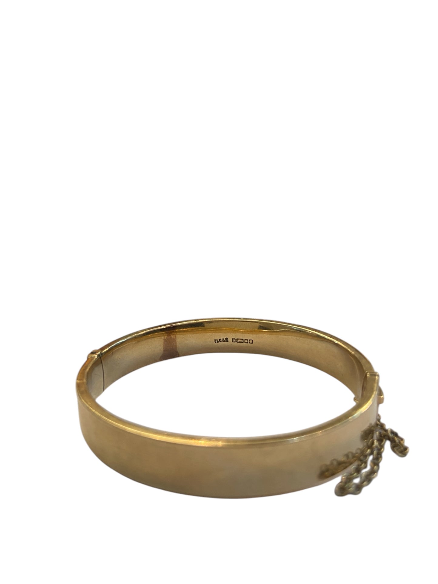 9ct vintage ornate bangle 16.1g