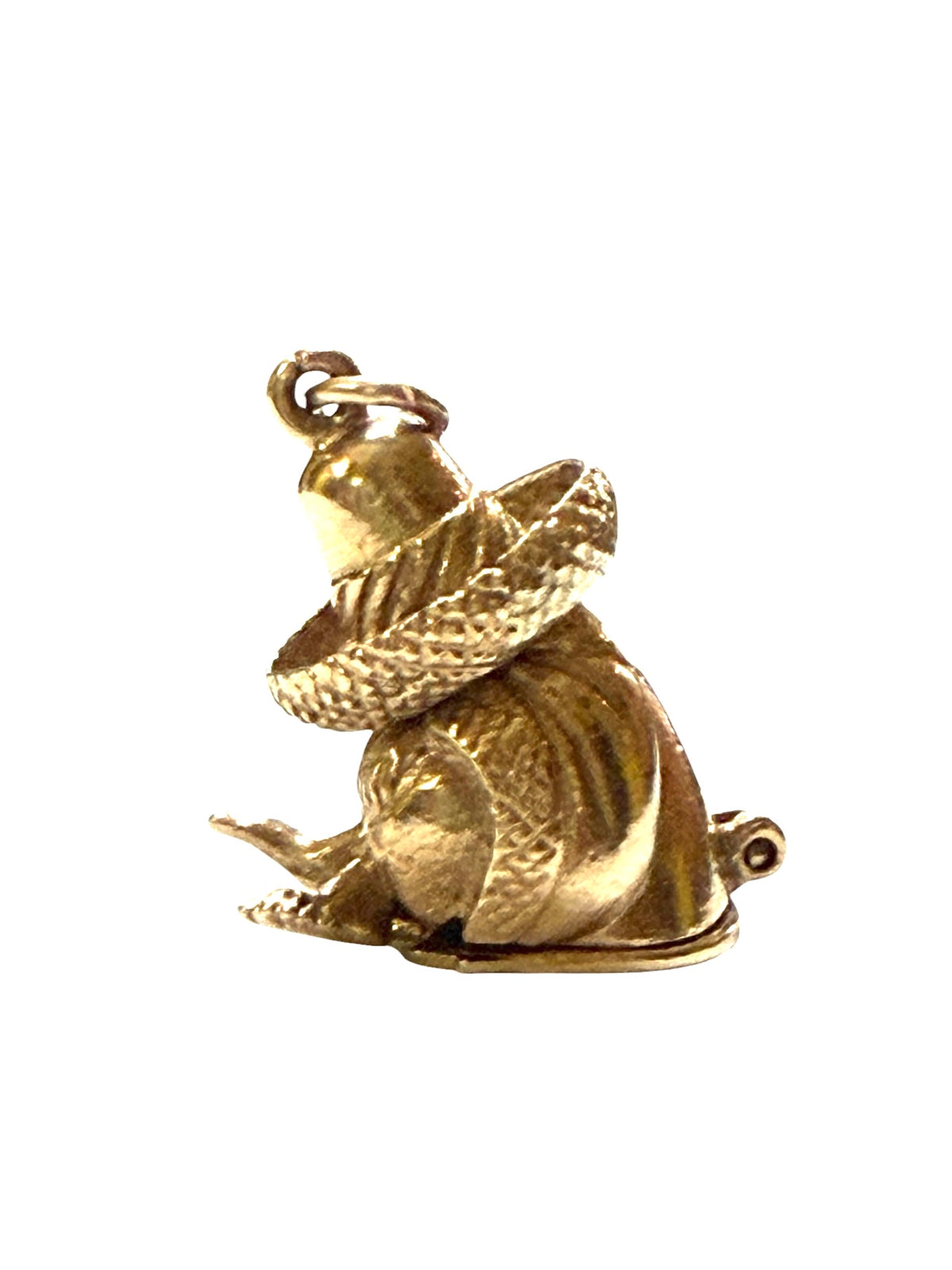 9ct vintage mexican with guitar charm, circa 1970s 8.91g