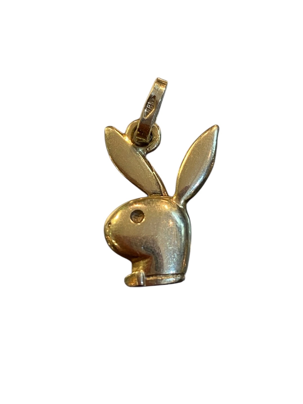 14ct vintage Bunny club bunny charm / pendant 3.6g