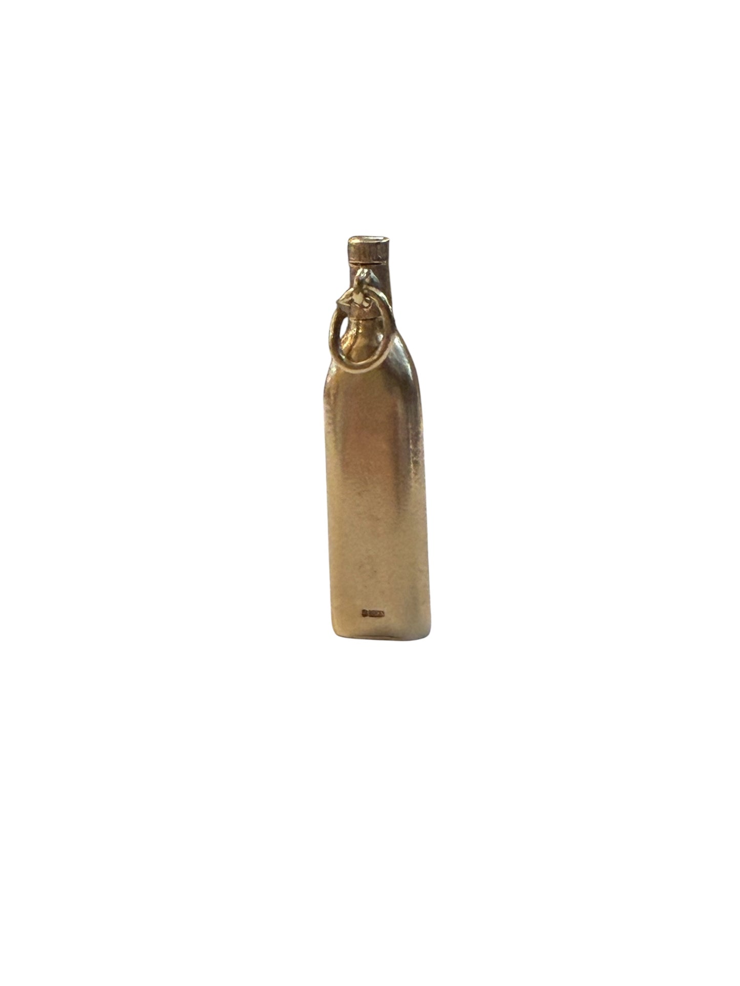 9ct vintage Grant whisky charm / pendant 5.4g circa 1989