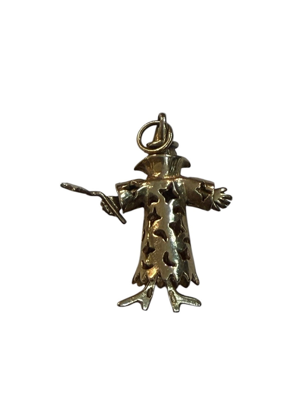9ct vintage wizard charm / pendant articulated 4.0g by CJM