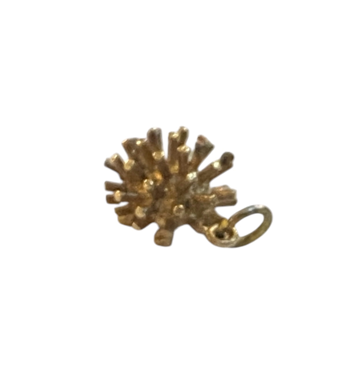 9CT VINTAGE !!!!!!!TINY!!!!! HEDGEHOG CHARM 1.0G