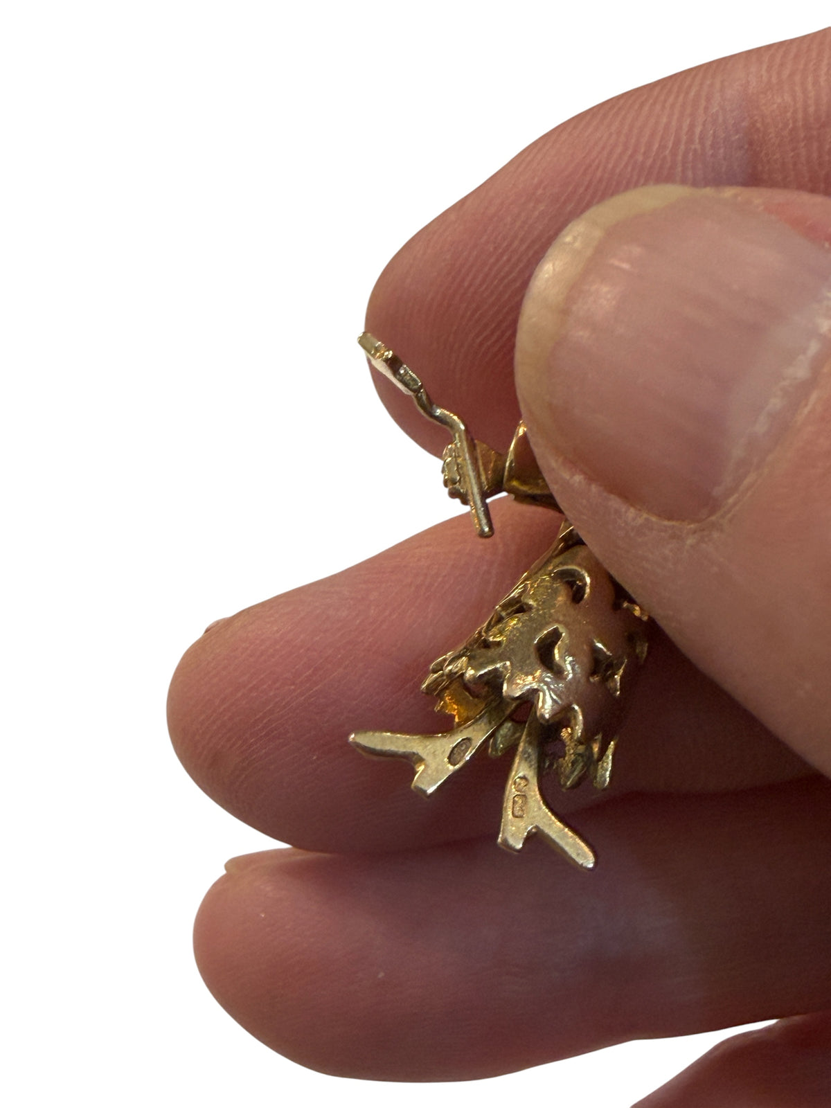 9ct vintage wizard charm / pendant articulated 4.0g by CJM