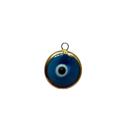 9ct pre owned  evil eye charm / pendant. 0.57g