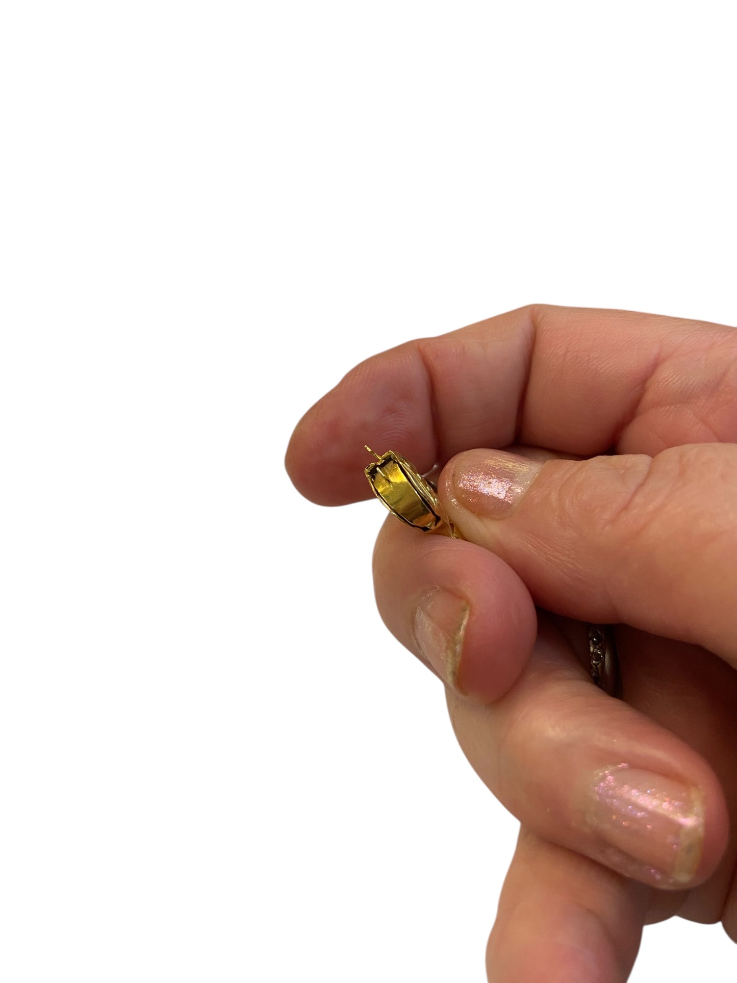 9ct vintage pirate ship charm with jewels circa 1970s