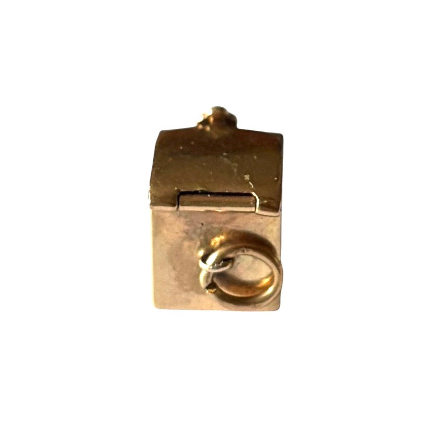 9ct vintage 'jack in the box' charm by Georg Jensen circa 1960 3.40g