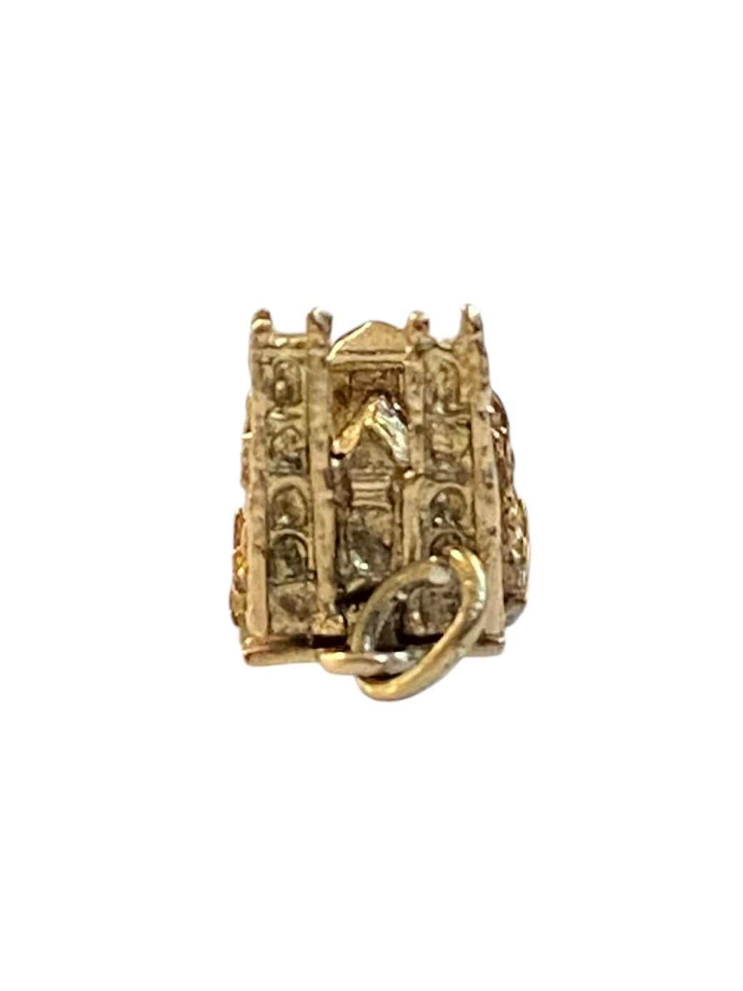 9ct vintage westminster abbey charm , opening. circa 1965