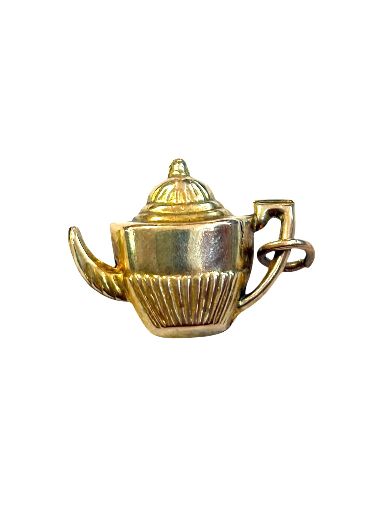 9ct vintage teapot charm. hollo. circa 1969 London