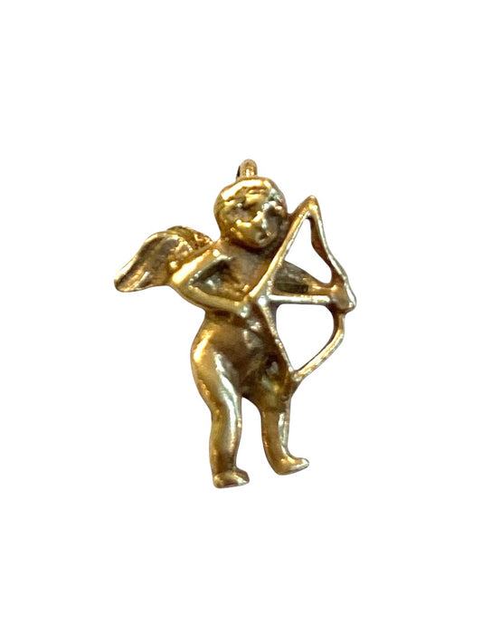 9ct vintage cupid  charm circa 1961