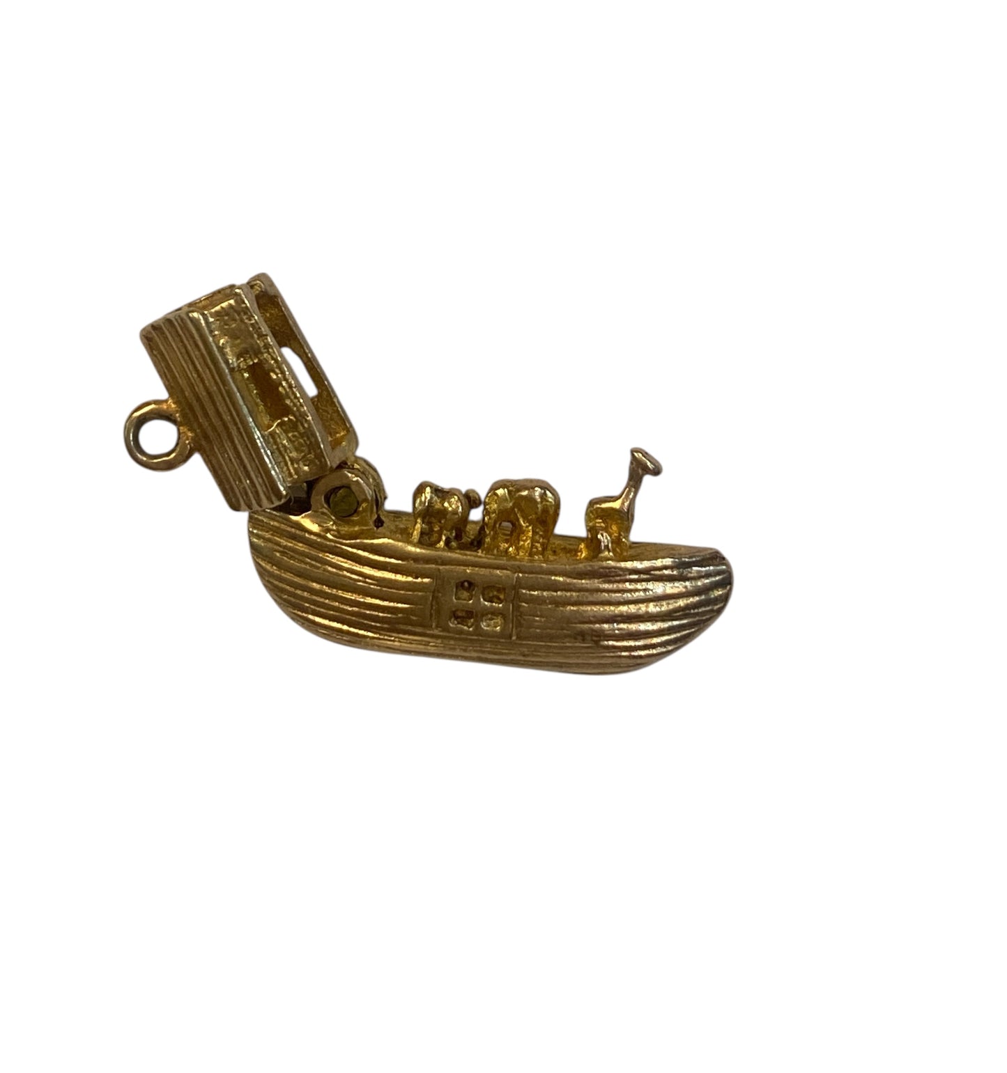 9ct vintage opening noahs ark charm 3.9g