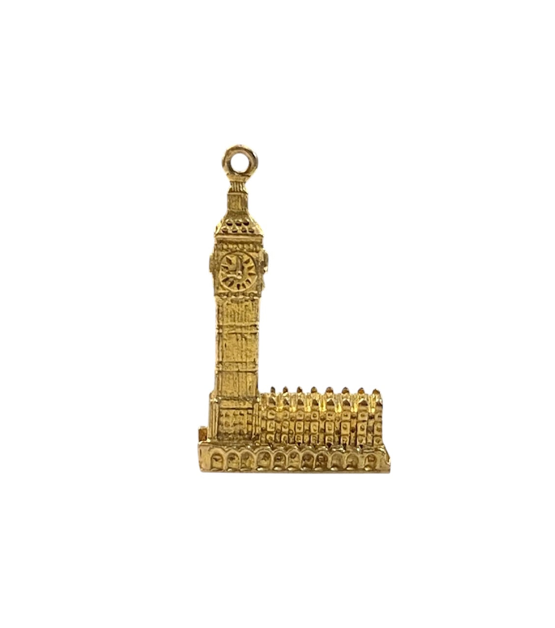 9ct vintage big ben / hoses of parliament charm circa 1963