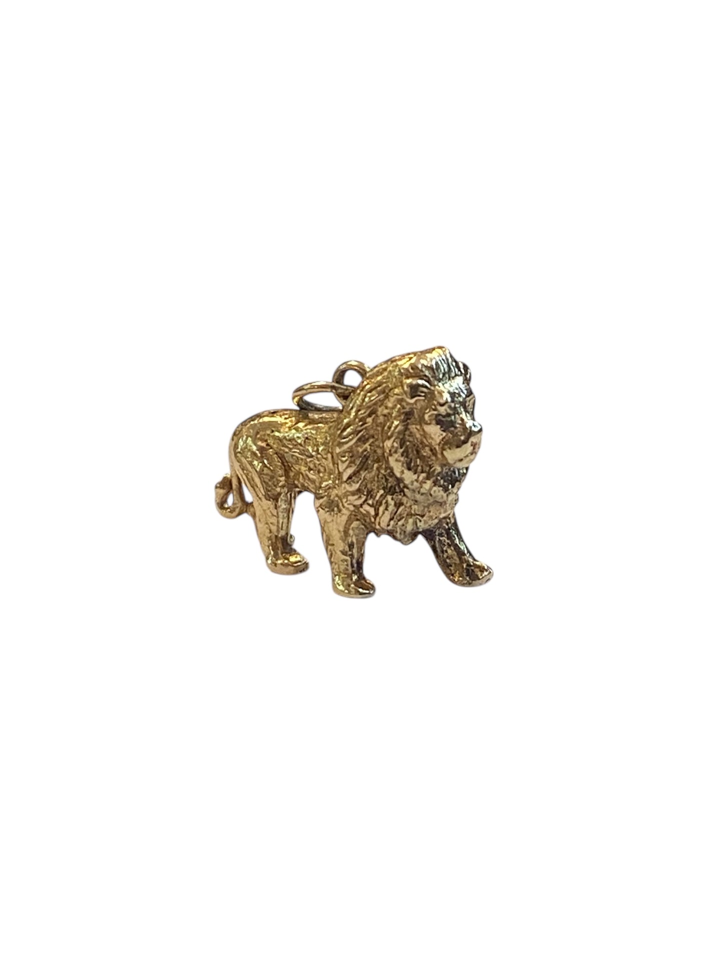 9ct vintage lion charm circa 1957 (9.1g)