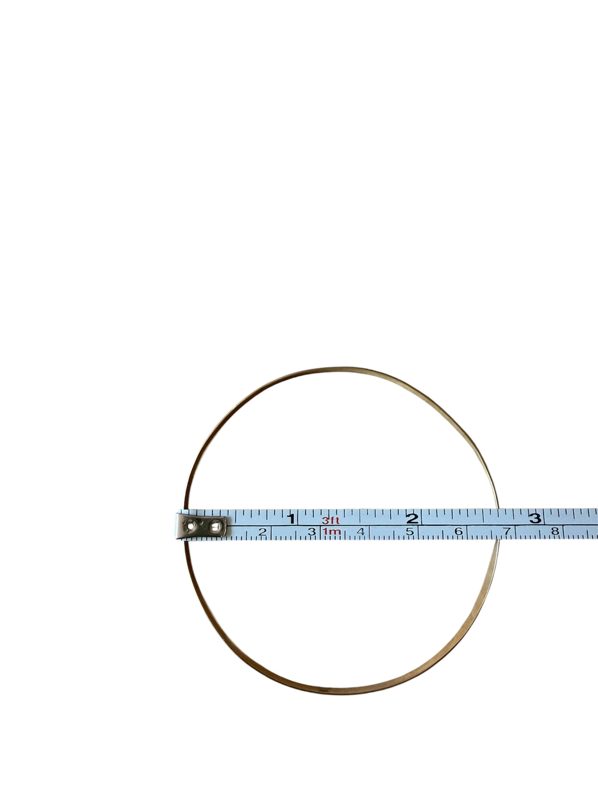 9ct vintage bangle  5.01g 67mm diameter