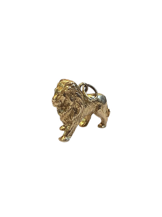 9ct vintage lion charm circa 1957 (9.1g)