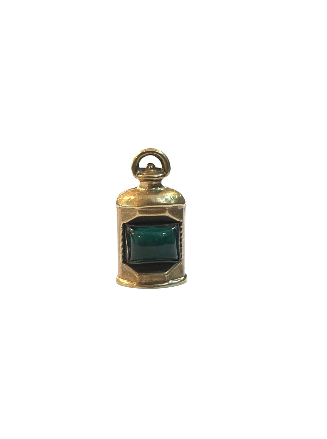 9ct vintage starboard lantern charm. by WHC 1.6G circa 1968