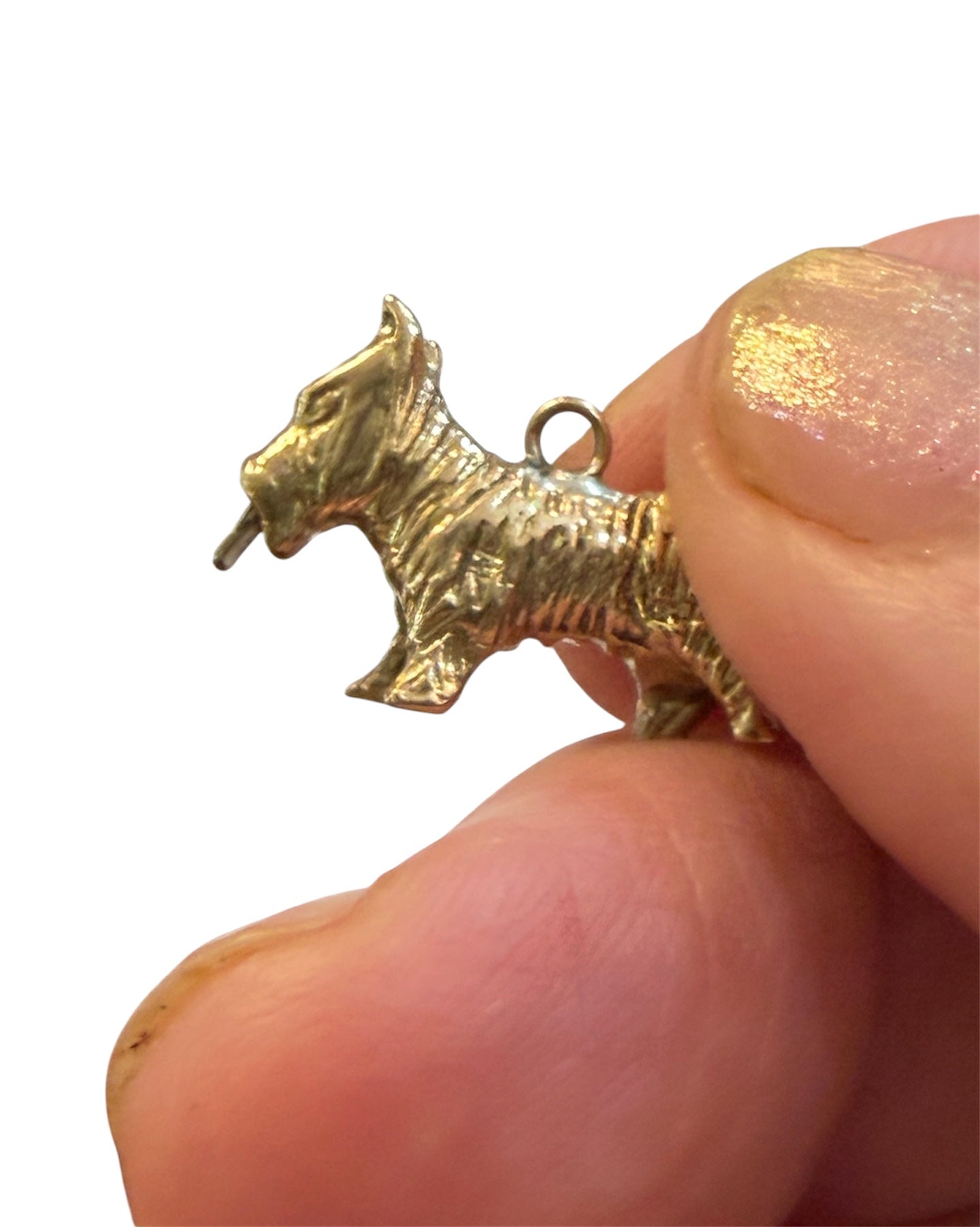 9ct vintage west charm , articulated , london 1960