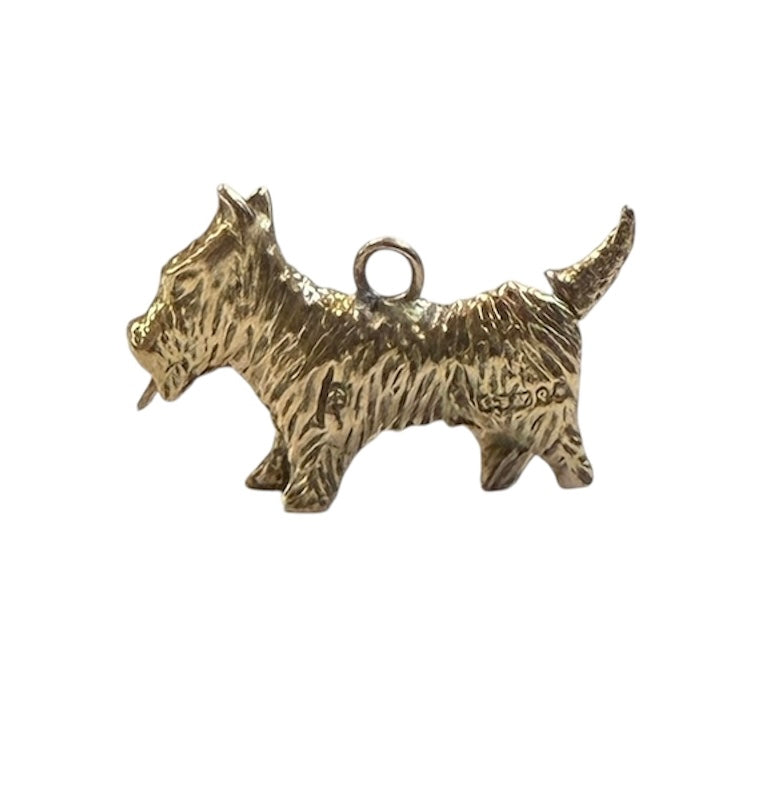 9ct vintage west charm , articulated , london 1960
