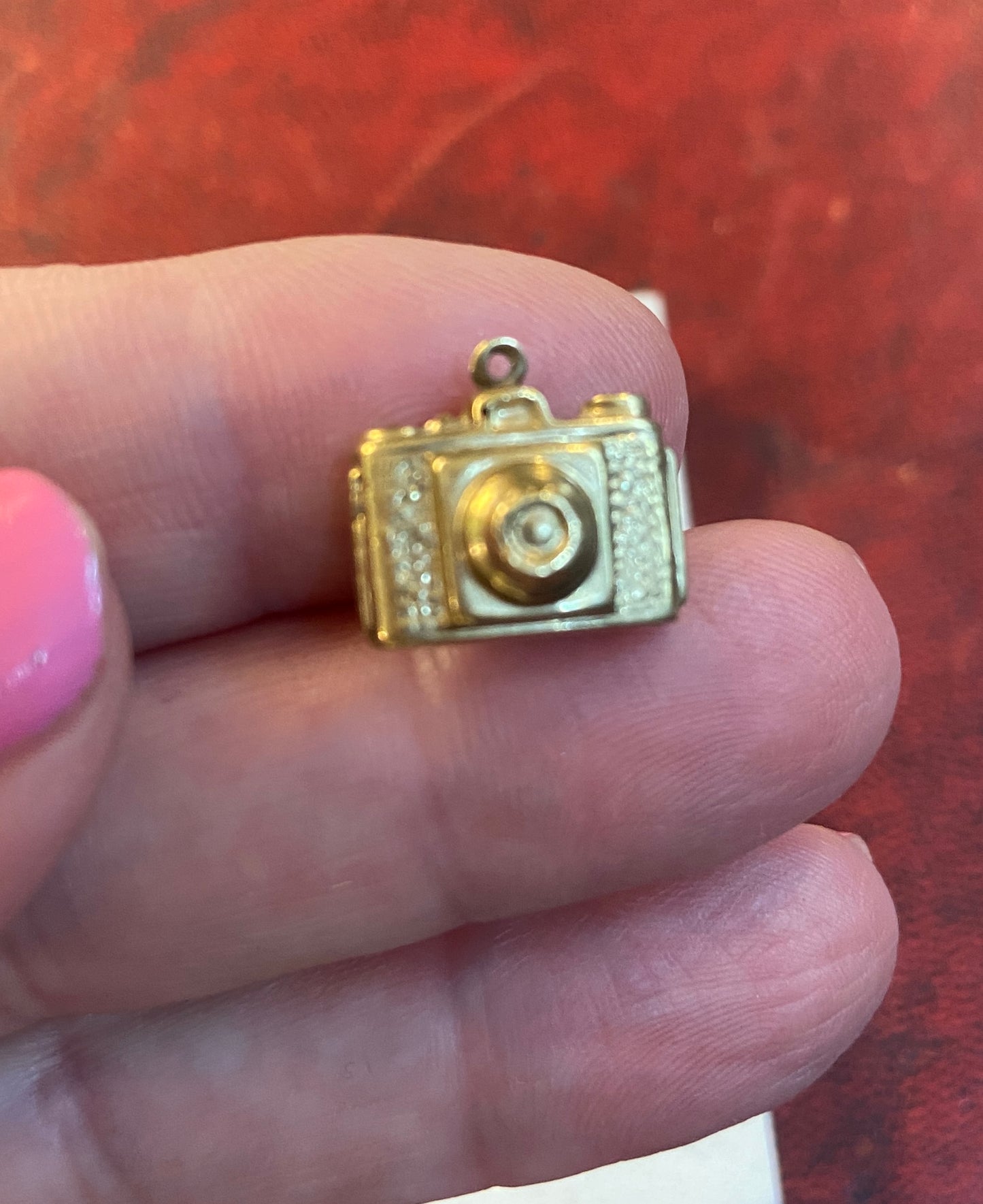 9ct vintage camera charm circa Chester 1961 by WHC