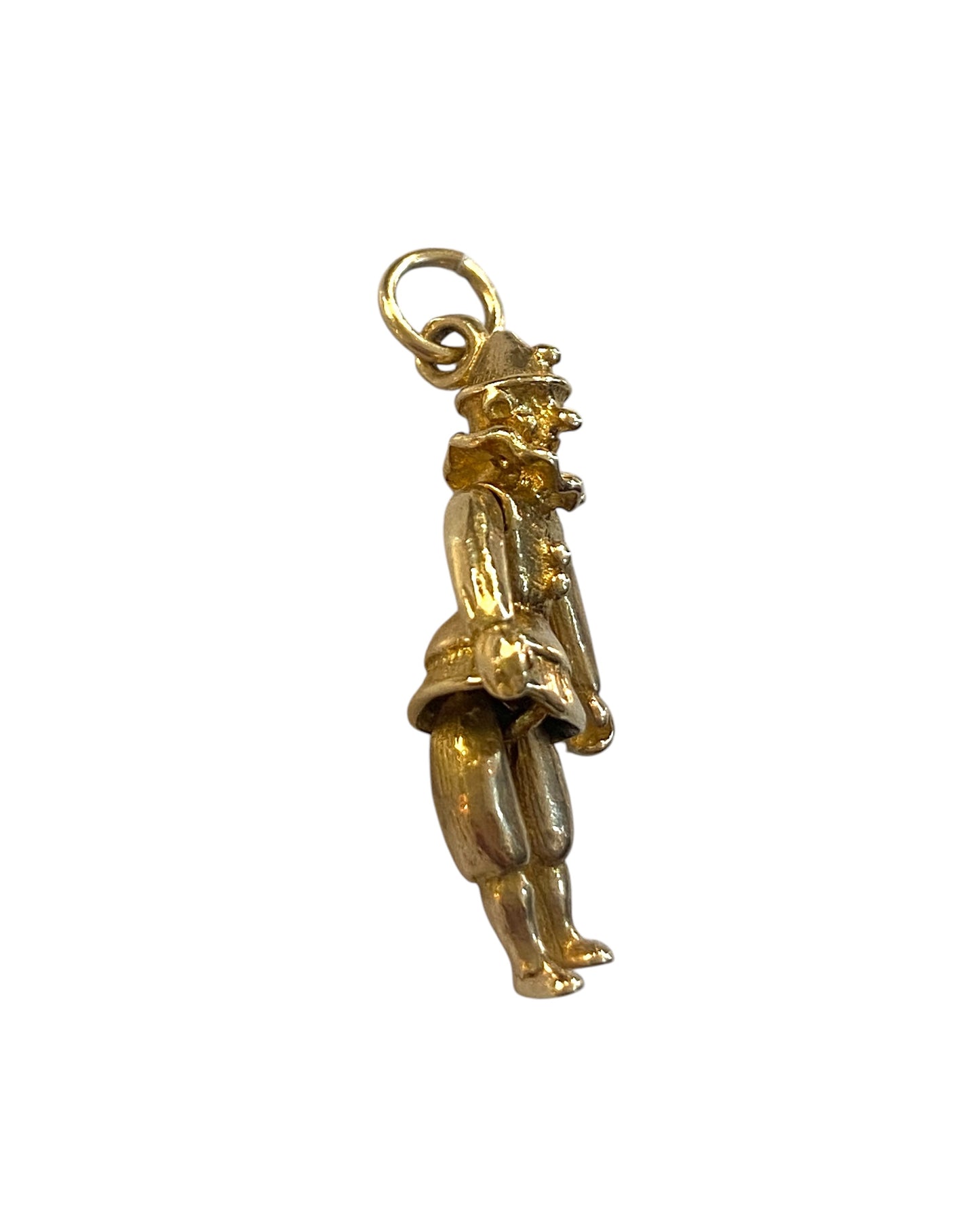 9ct vintage clown / jester circa 1963 2.9g