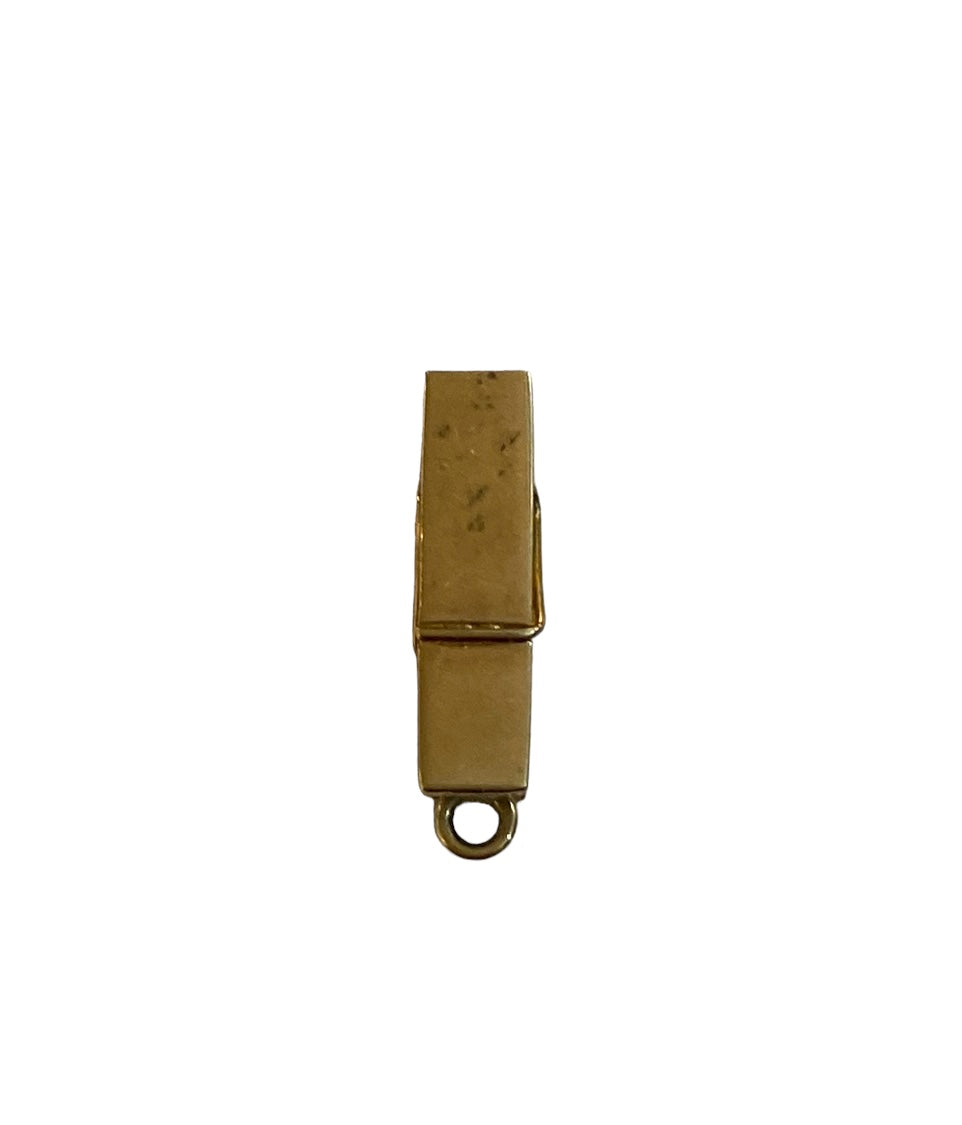 9ct pre owned gold peg charm