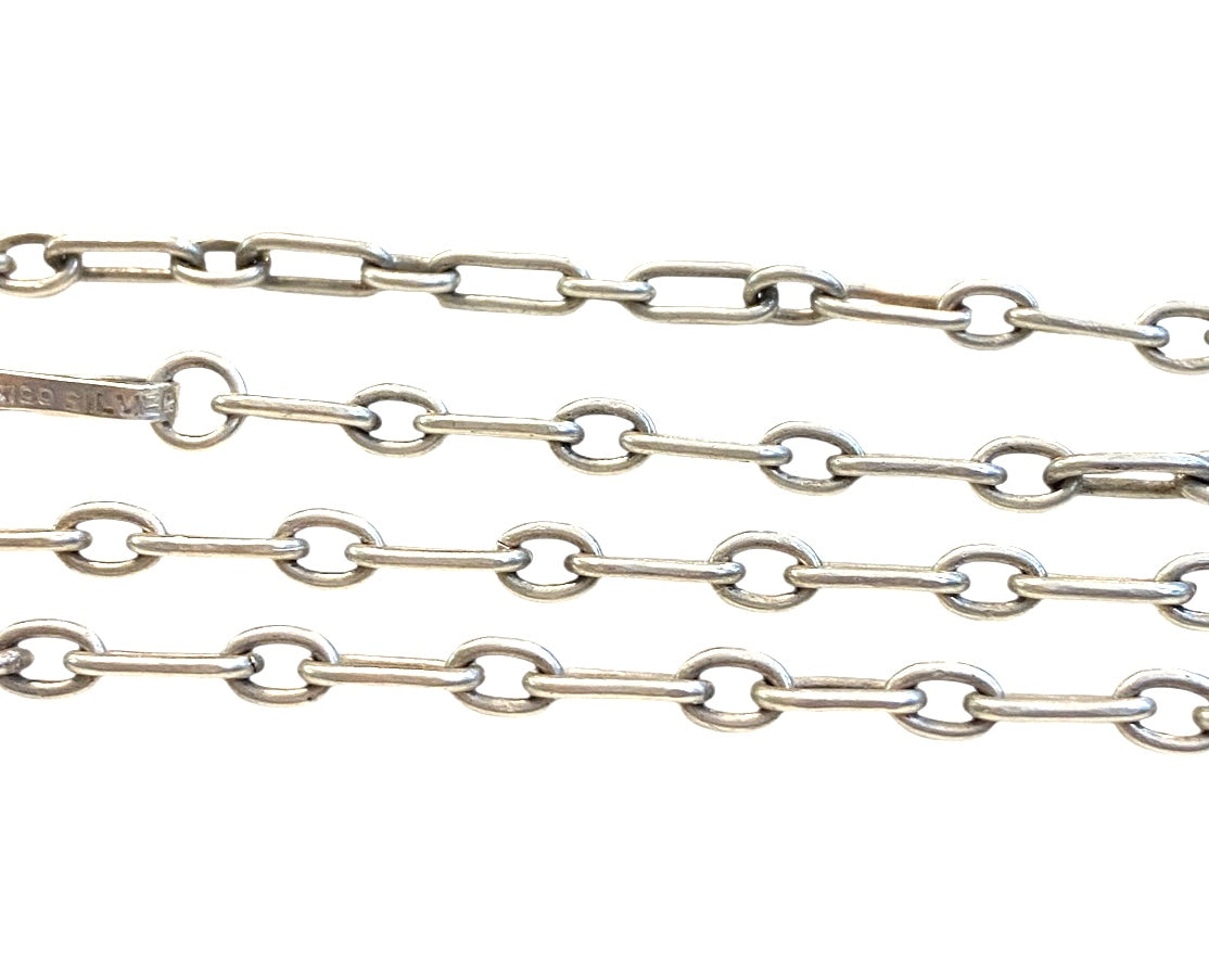 mexican silver 925 chain 26 3/4 inches (68 cm) 33.g