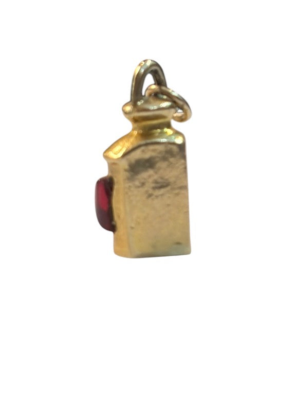 9ct vintage port lantern charm circa 1986 1.24g