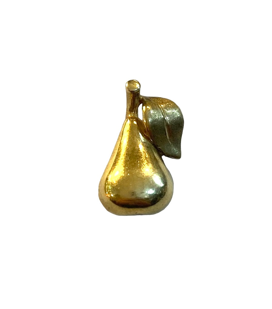 9ct vintage pear charm circa 1981