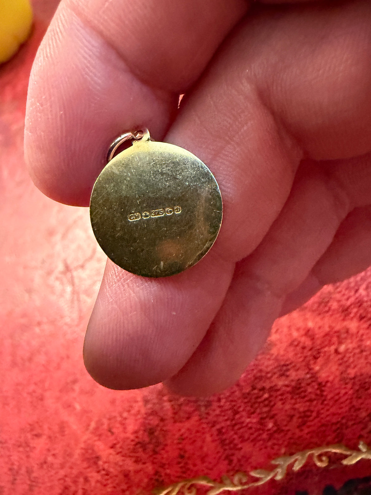 9CT VINTAGE SAGITTARIUS CHARM / PENDANT CIRCA 1978 1.75G