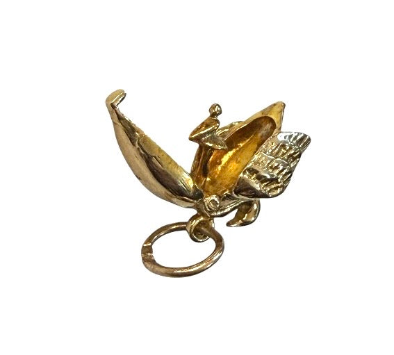 9ct vintage swan lake charm. circa 1965 by RP