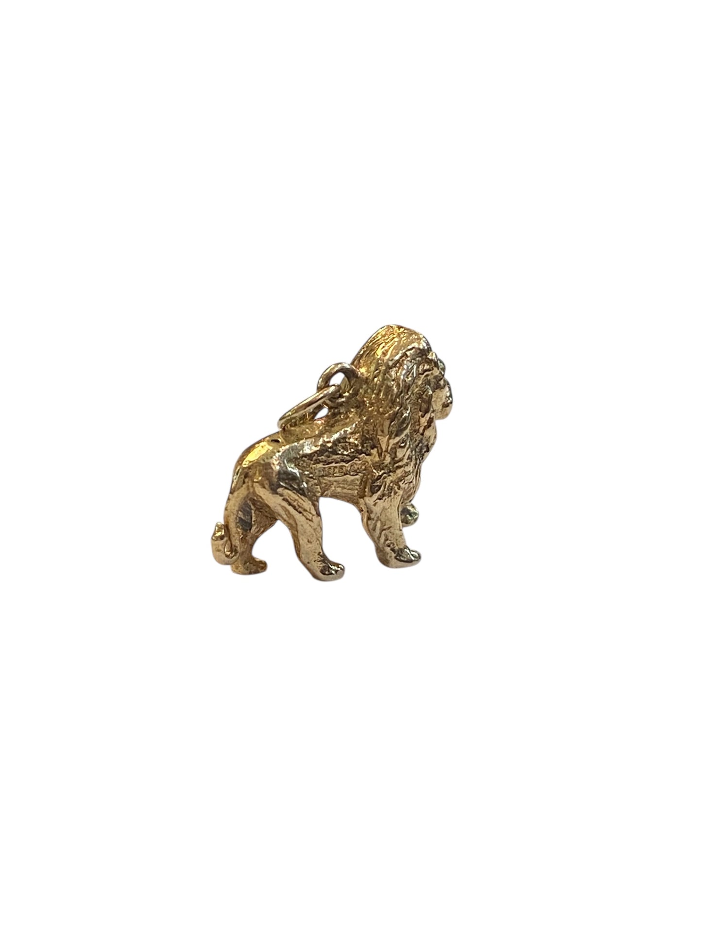 9ct vintage lion charm circa 1957 (9.1g)