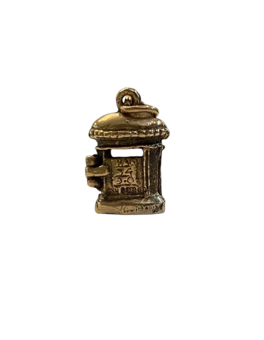 9ct vintage opening post box circa 1965 London