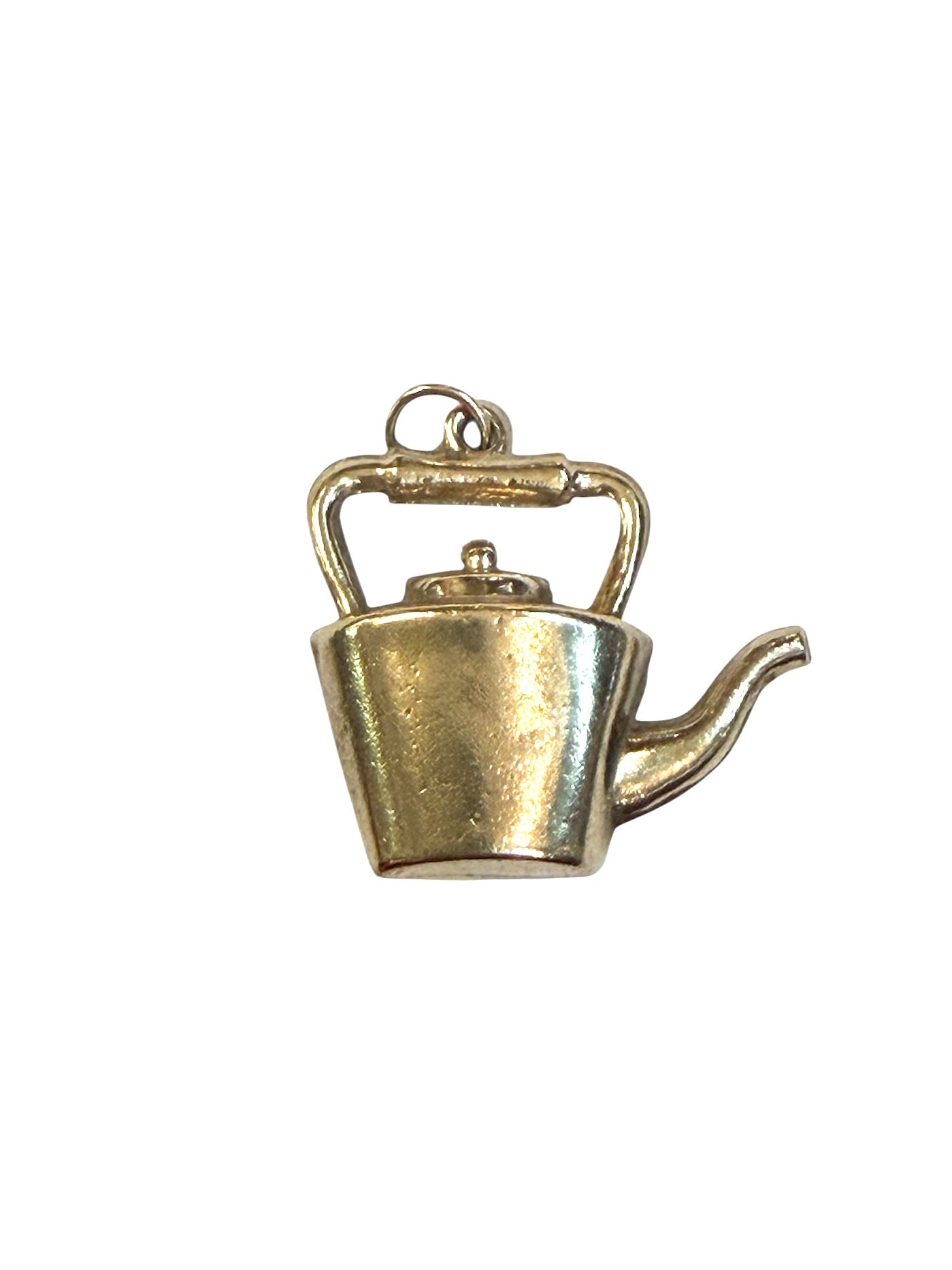 9ct vintage teapot charm circa 1973, by FM