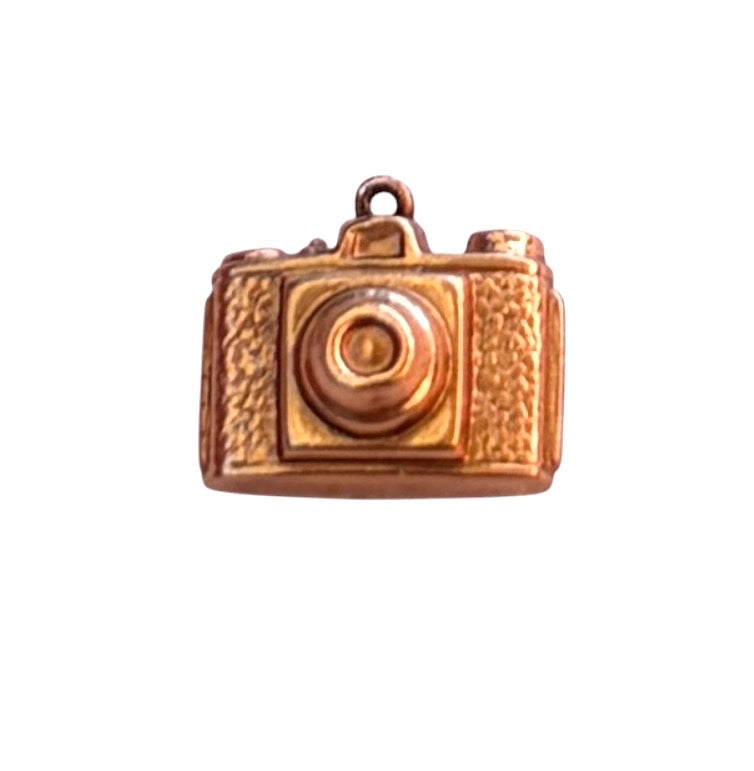 9ct vintage camera charm by WHC Chester 1961 0.90g
