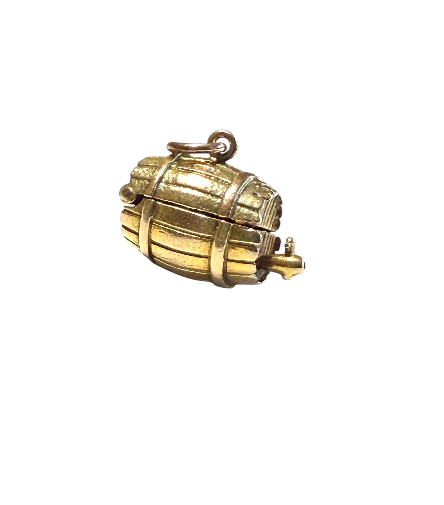 9ct vintage elephant in barrel charm by Georg jensen circa 1961 6.74 g