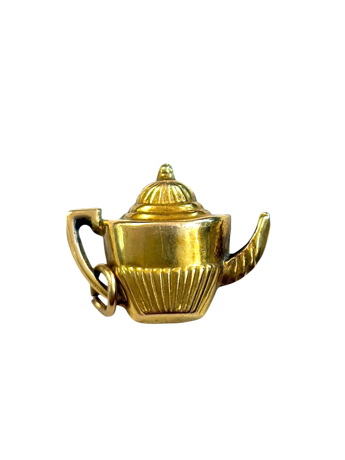 9ct vintage teapot charm. hollo. circa 1969 London