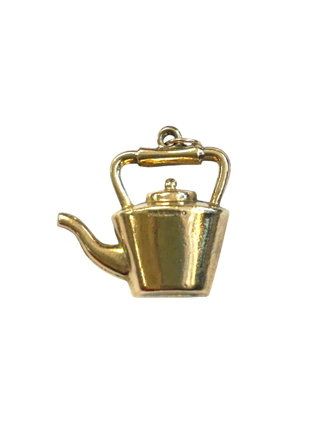 9ct vintage teapot charm circa 1973, by FM