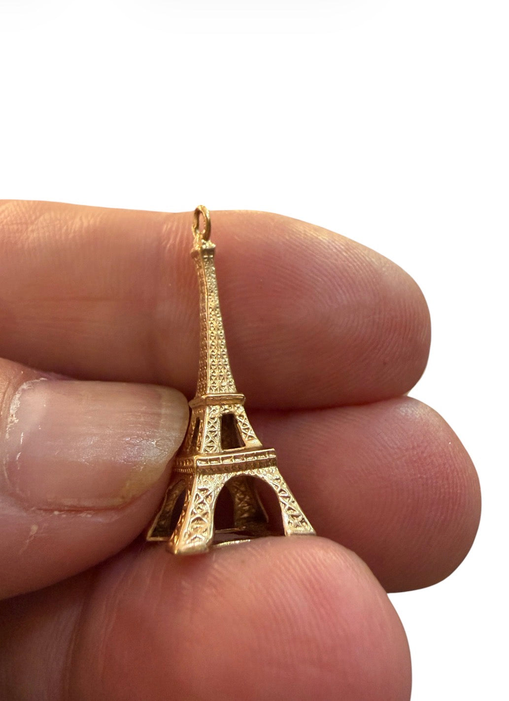9ct vintage Eiffel tower charm /pendant 1.0g