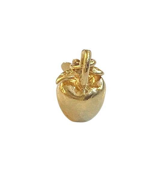 14ct vintage apple charm, Big Apple, New York