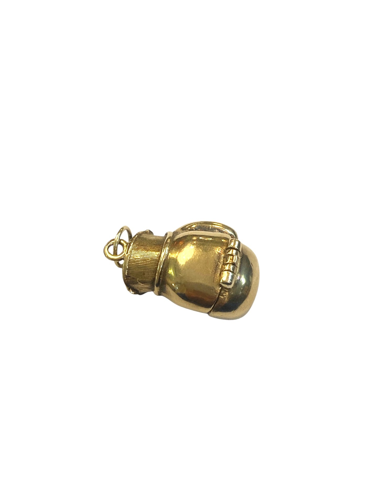 9ct vintage opening boxing glove charm / pendant 13.4g